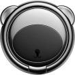 MOBILE ACC RING GRIP/BLACK SUBR-01 BASEUS