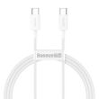 CABLE USB-C TO USB-C 2M/WHITE CATYS-C02 BASEUS
