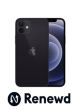 MOBILE PHONE IPHONE 12 64GB/BLACK RND-P19164 APPLE RENEWD