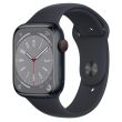 SMARTWATCH SERIES8 45MM CELL./MIDNIGHT/M.SP. MNK43EL/A APPLE