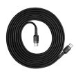 CABLE USB-C TO USB-C 2M/GRAY/BLACK CATKLF-HG1 BASEUS