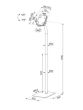 TABLET ACC FLOOR STAND/FL15-625BL1 NEOMOUNTS