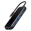 I/O HUB USB-C 6IN1/WKJZ010313 BASEUS