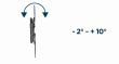 TV SET ACC WALL MOUNT 32-60"/WM-60ST-01 GEMBIRD