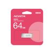 MEMORY DRIVE FLASH USB3.2 64GB/BROWN UR350-64G-RSR/BG ADATA