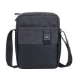 TABLET CASE CROSSBODY 11"/8811 BLACK MELANGE RIVACASE