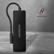 I/O HUB USB-C 4PORT SLIM/0.14M HUE-G1C AXAGON