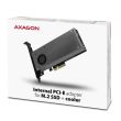 SSD ACC ADAPTER NVME/SATA/M.2/PCIE SP&LP PCEM2-DC AXAGON