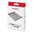 SSD ACC BRACKET 2.5" TO 3.5"/GREY RHD-125S AXAGON