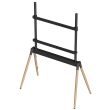 TV SET ACC FLOOR STAND 55-86"/BLK/WOOD TVS-86F-01-BK GEMBIRD