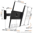 Vogels Wall mount