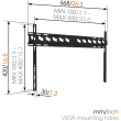 Vogels Wall mount