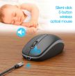 KEYBOARD +MOUSE WRL ENG/BK KBS-WPS-02 GEMBIRD