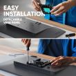 MONITOR ACC DESK MOUNT/13-32" BLK/WHT G80-BW ONKRON