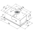 Gorenje Hood DKI550M Canopy