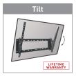 Barkan Flat / Curved TV Wall Mounts E310+ Wall Mount