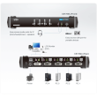 Aten 4-Port USB DVI Dual Link/Audio KVMP Switch