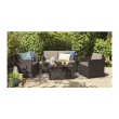 Allibert Garden furniture set  Monaco set brown