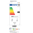 LG Refrigerator GBB61SWJMN Energy efficiency class E