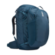 Thule 70L Women's Backpacking pack TLPF-170 Landmark Majolica Blue