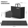 PROIRON Gymnastics Mat Folding Exercise Mat Black