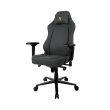 Arozzi Gaming Chair Primo Woven Fabric Black/Grey/Gold logo