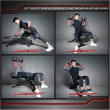 PROIRON Fitness Adjustable Weight Bench Multiple adjustable positions; 6 backrest angles and 4 front leg positions