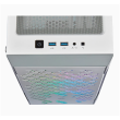 Corsair Airflow Tempered Glass Mid-Tower Smart Case iCUE 220T RGB Side window