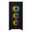 Corsair Tempered Glass Mid-Tower ATX Case iCUE 4000X RGB Side window