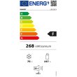 INDESIT Refrigerator LI6 S1E X Energy efficiency class F