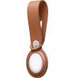 Apple AirTag Leather Loop - Saddle Brown