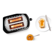 Bosch | TAT7403 | Toaster | Power 800 W | Number of slots 2 | Housing material Plastic | Black/Stain