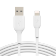 Belkin BOOST CHARGE Lightning to USB-A Cable White