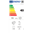 Free standing | Dishwasher | GS541D10X | Width 44.8 cm | Number of place settings 11 | Number of pro