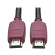 Tripp Lite HDMI Cable with Ethernet P569-003-CERT Burgundy