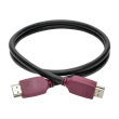 Tripp Lite HDMI Cable with Ethernet P569-003-CERT Burgundy