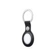 AirTag Leather Key Ring - Midnight
