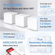 Mercusys AC1300 Whole Home Mesh Wi-Fi System Halo H30G (3-Pack) 802.11ac