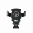 Gembird Car smartphone holder with wireless Qi charger ACT-TA-CHAV-WC10 Black