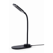 Gembird Desk lamp with wireless charger (black + white) TA-WPC10-LED-01-MX 10 W 2893-7072 K LED lamp