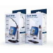Gembird Desk lamp with wireless charger (black + white) TA-WPC10-LED-01-MX 10 W 2893-7072 K LED lamp