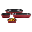 Stoneline Casserole dish set of 4pcs 21789 1+1+3+3.6 L