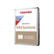 Toshiba HDD NAS N300 3.5" 4TB / 7.2k / SATA / 256MB / Reliability: 24x7