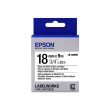 Epson Label Cartridge Strong Adhesive Black/White 18mm (9m) LK-5WBW