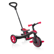 Globber Tricycle and Balance Bike  Explorer Trike 4in1 Red