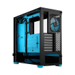 Fractal Design Pop Air RGB  Cyan Core TG Clear Tint