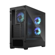 Fractal Design op Air RGB Black TG Clear Tint