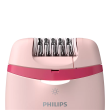Philips Corded Compact Epilator BRE285/00 Satinelle Essential White/Pink