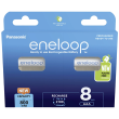 Panasonic Rechargeable Batteries ENELOOP BK-4MCDE/8BE AAA