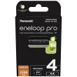 Panasonic Rechargeable Batteries ENELOOP Pro BK-3HCDE/4BE AA